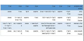 שבוע אחרי שבוע: תוכנית אימונים - עד לגיוס